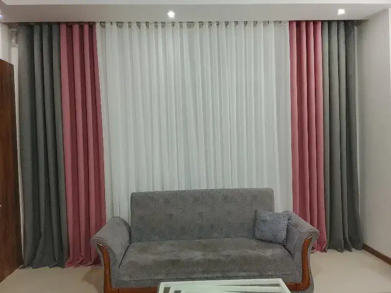 پرده پذیرایی ۱۴متر نیم|پرده، رانر، رومیزی|قوچان, |دیوار