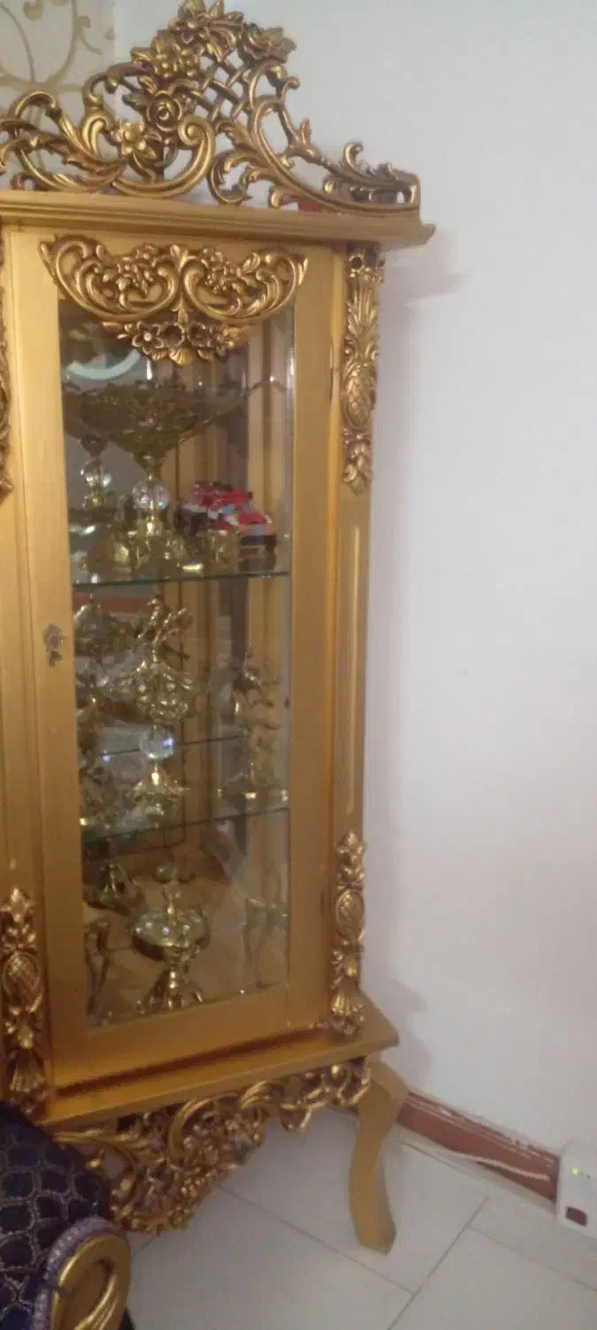 مینی بوفه سلطنتی طلایی|بوفه، ویترین، کنسول|پاکدشت, پاکدشت (مامازند)|دیوار