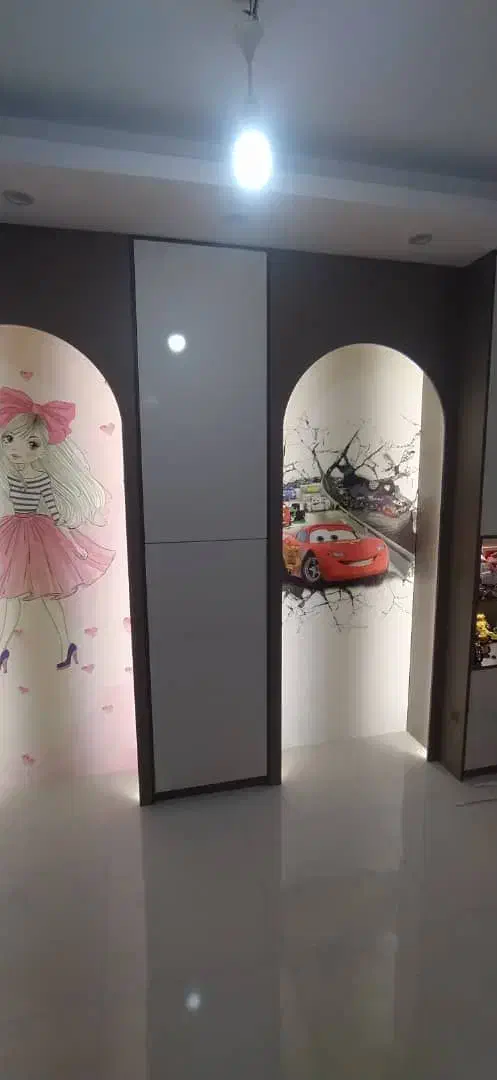 نقاشی ساختمان فروش و نصب کاغذ دیواری|خدمات پیشه و مهارت|زنجان, |دیوار