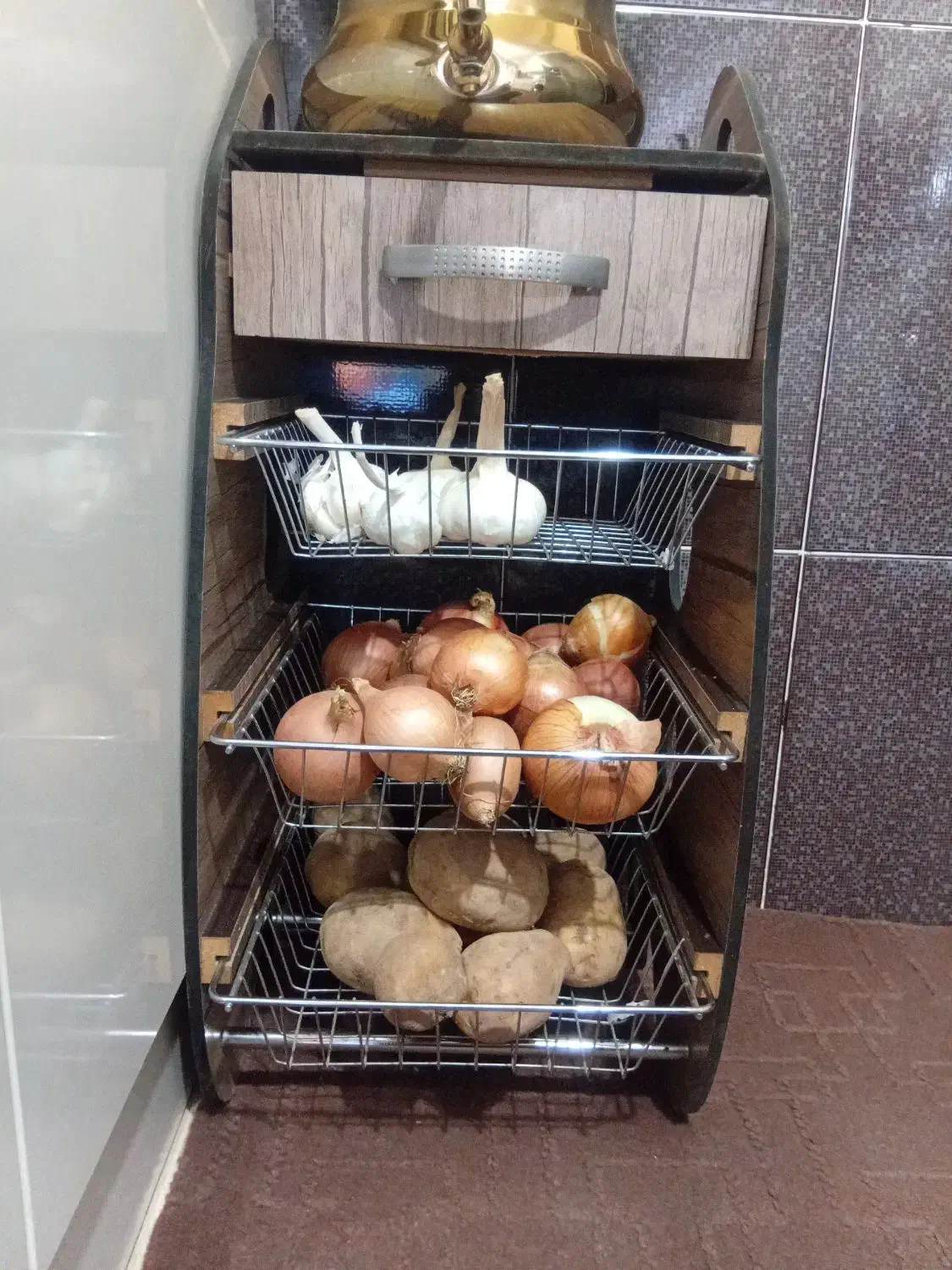 جاسیب زمینی پیاز|ظروف نگهدارنده، پلاستیکی، یک‌بارمصرف|گنبد کاووس, |دیوار