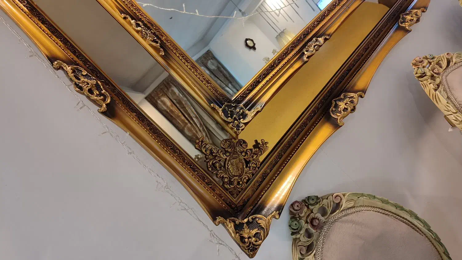 آینه دیواری کلاسیک|آینه|ری, ولی آباد|دیوار