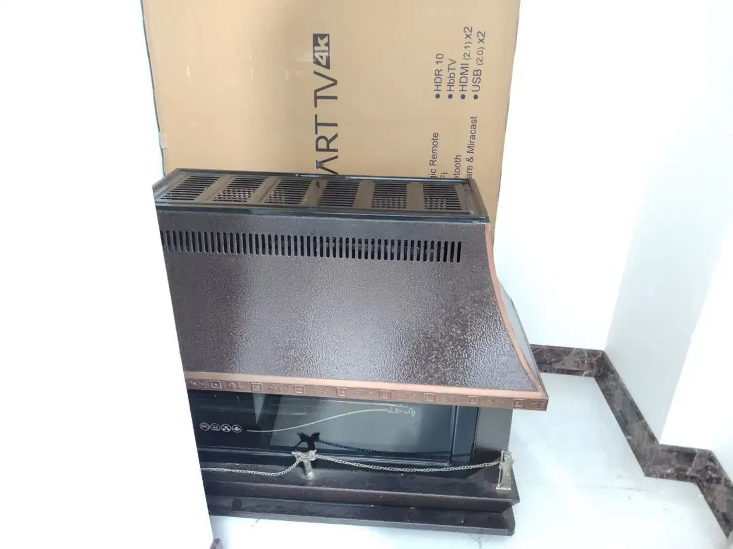 بخاری پاک خزر|بخاری، هیتر، شومینه|سنقر, |دیوار