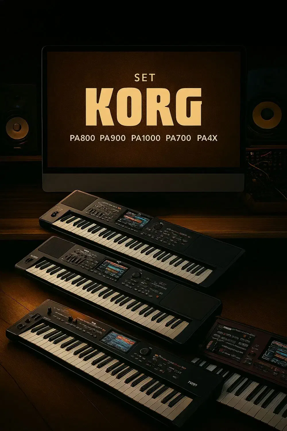 فروش ست انواع کیبورد korg|پیانو، کیبورد، آکاردئون|اصفهان, کوجان|دیوار