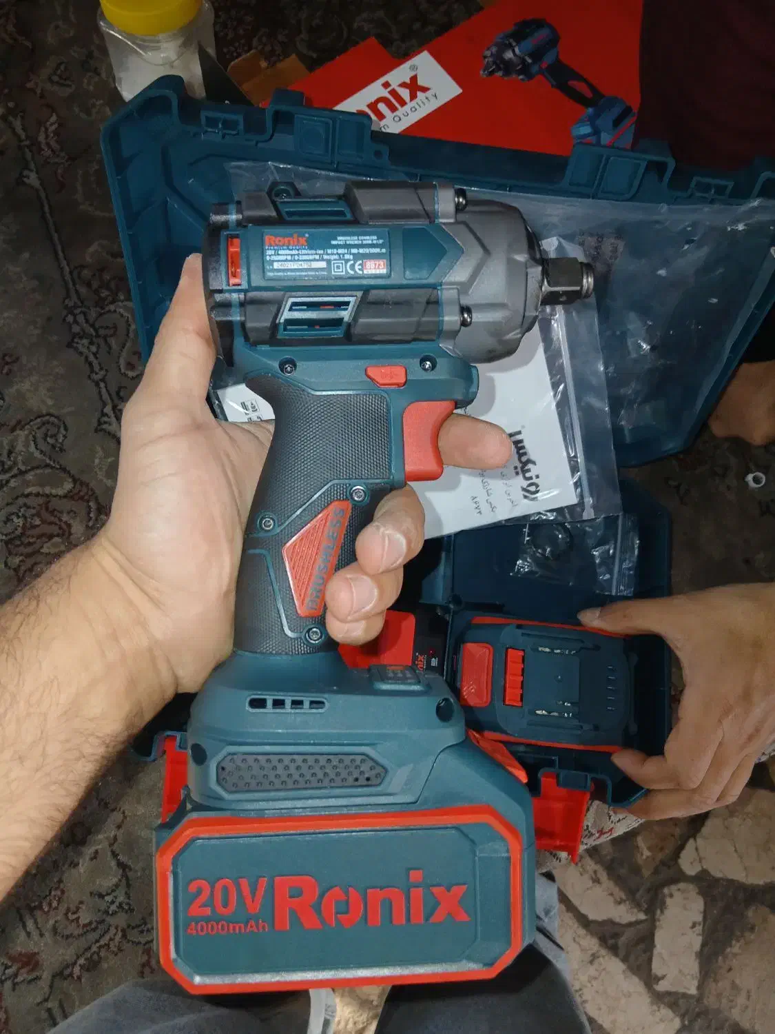 بکس شارژی ۵۰۰ نیوتن رونیکس|ابزارآلات|اردبیل, |دیوار