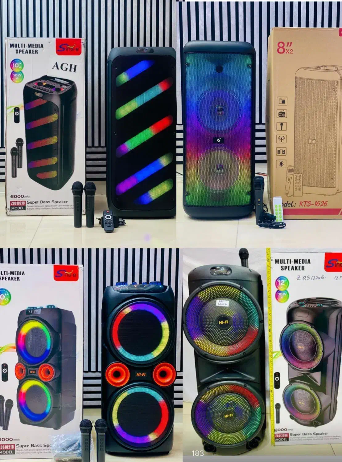 فروش ویژه انواع اسپیکرهای بلوتوثی/تکی و عمده|پخشکننده همراه|آمل, |دیوار