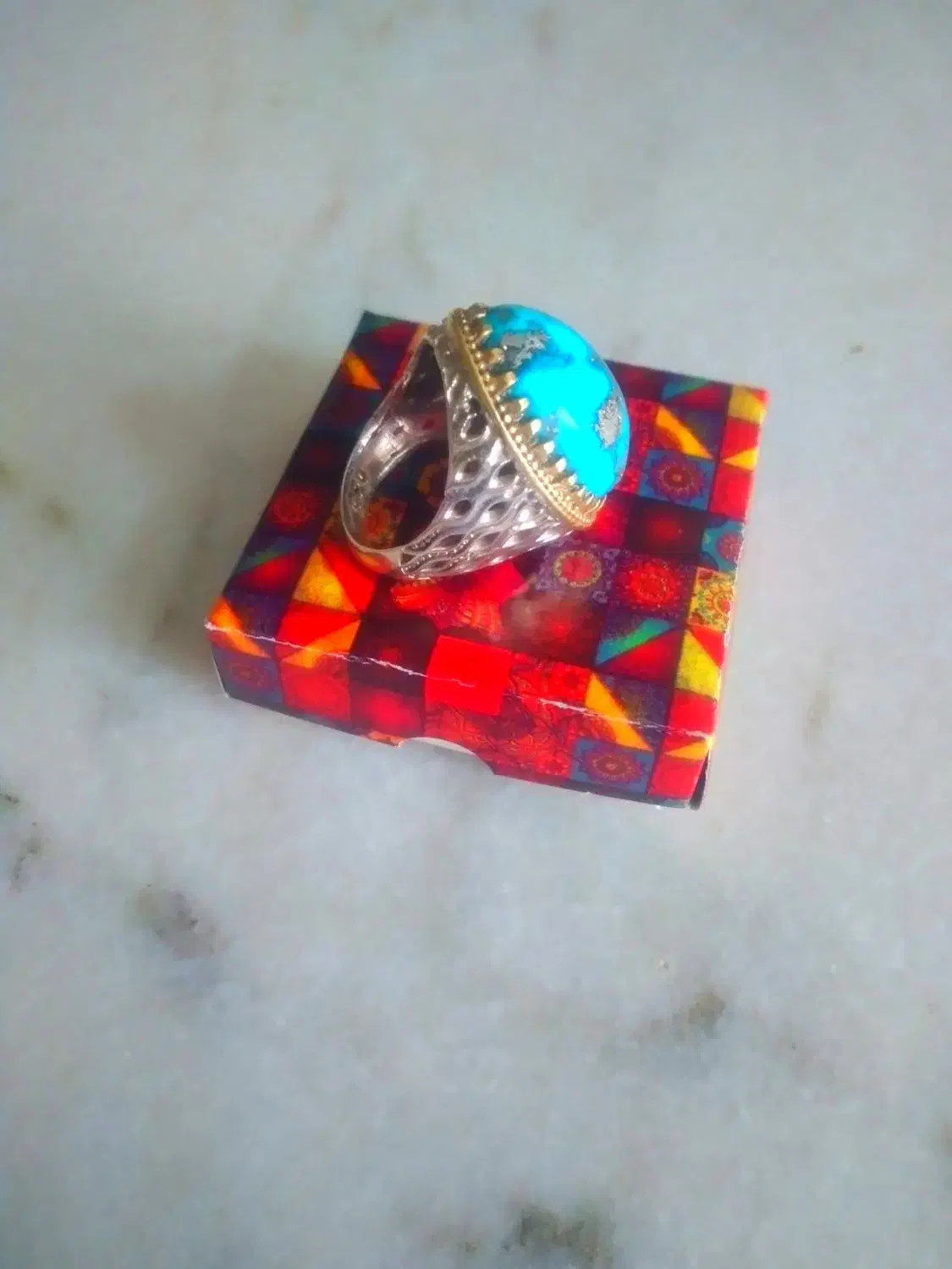 انگشتر فیروزه|جواهرات|کرمانشاه, |دیوار