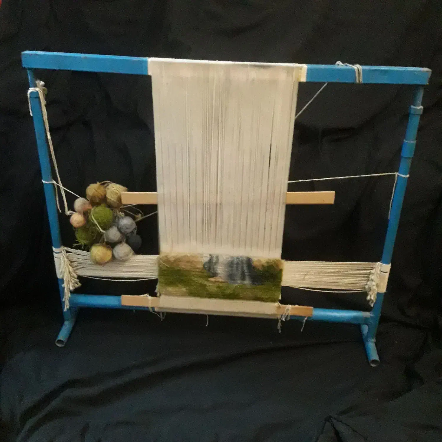 دار قالی یا تابلو فرش|فرش|تهران, مینای شمالی (مخبر)|دیوار