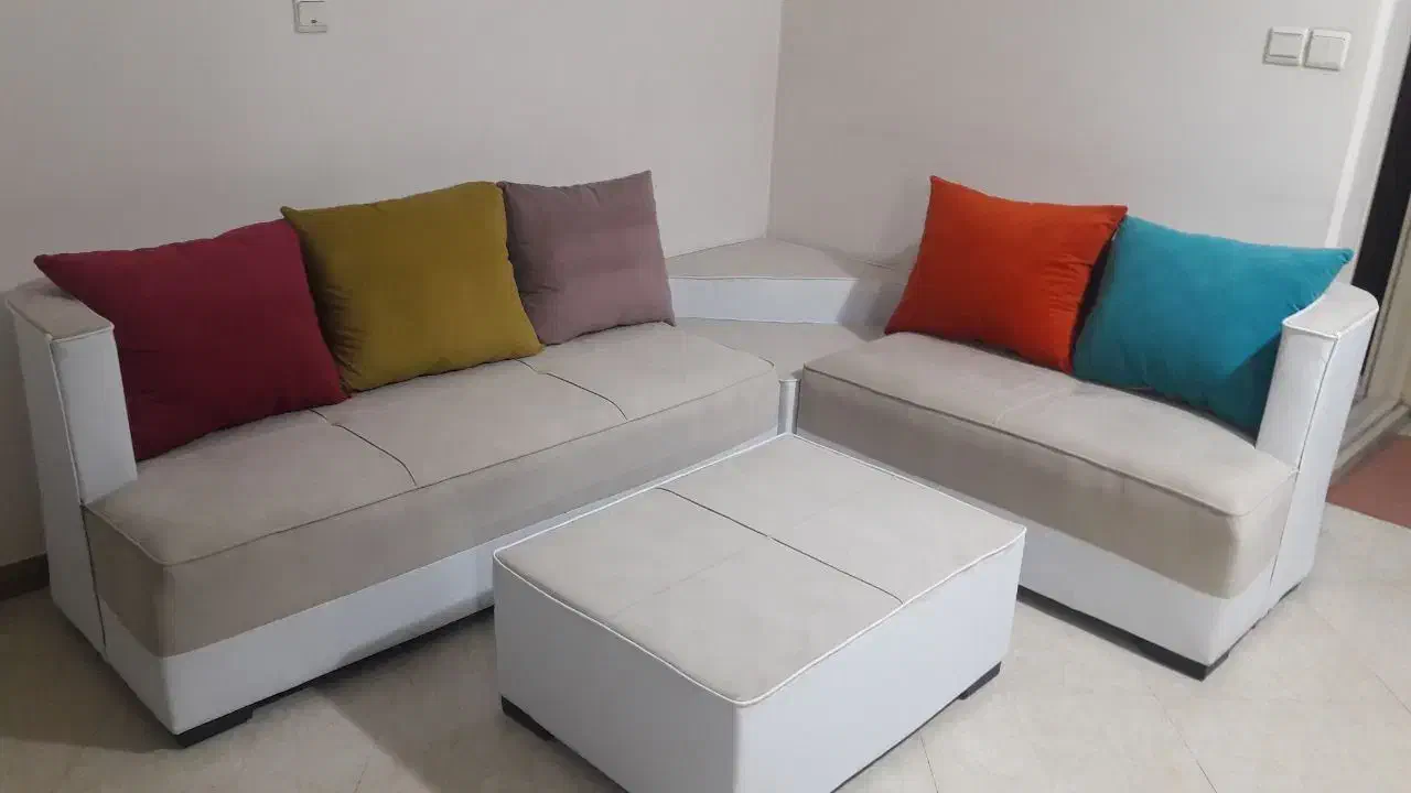 مبل فانتزی ال راحتی طاها-- سفارش به سلیقه مشتری|مبلمان خانگی و میز عسلی|تهران, شهرک شریفی|دیوار