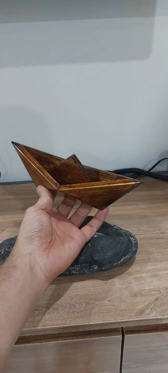 قایق چوبی|مجسمه، تندیس، ماکت|مشهد, چهارچشمه|دیوار