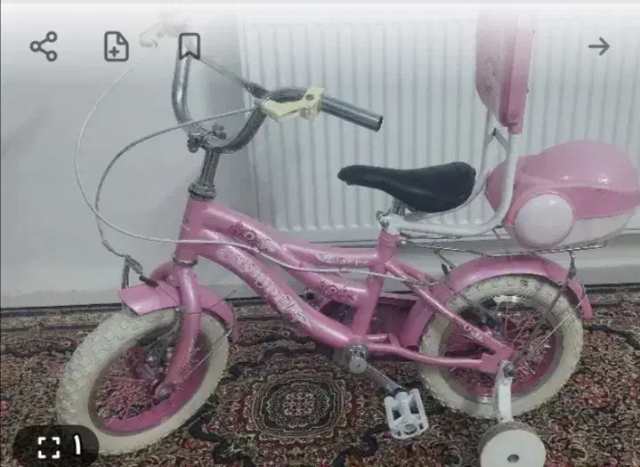 دوچرخه دخترانه مناسب تا ۸ سال|دوچرخه، اسکیت، اسکوتر|سبزوار, گلشن|دیوار