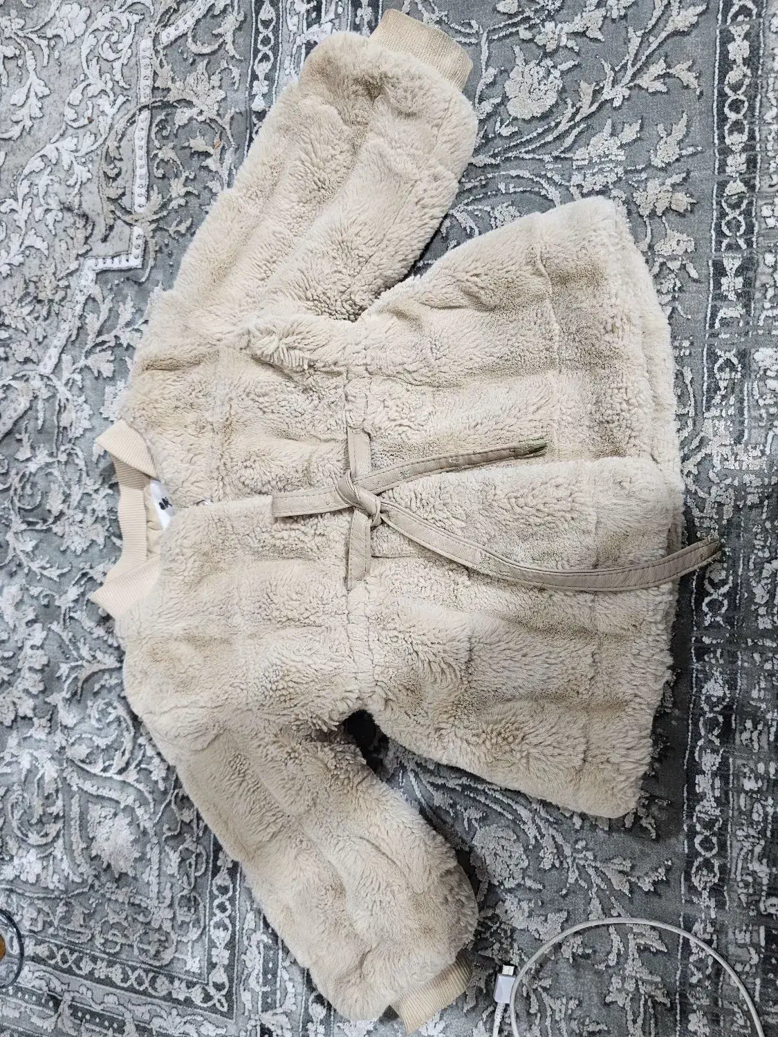 پالتو خزدار دخترانه|کفش و لباس بچه|کوهدشت, |دیوار