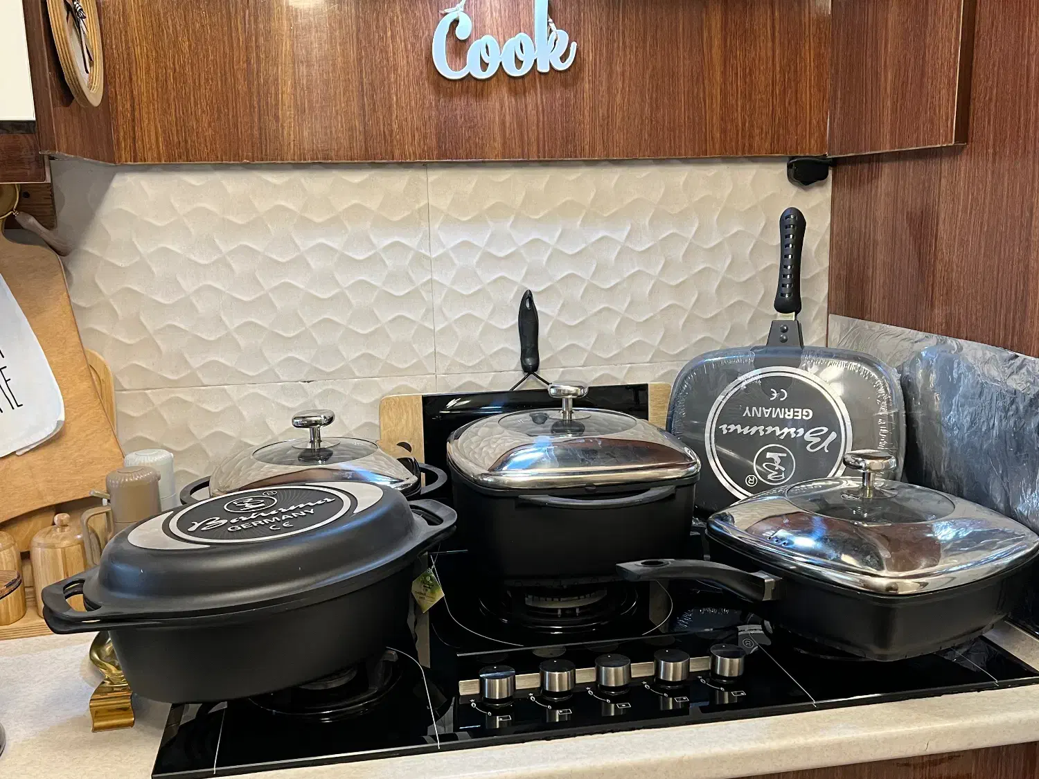 قابلمه چدن وتفلون|ظروف پختوپز|تهران, سبلان (لشگر)|دیوار