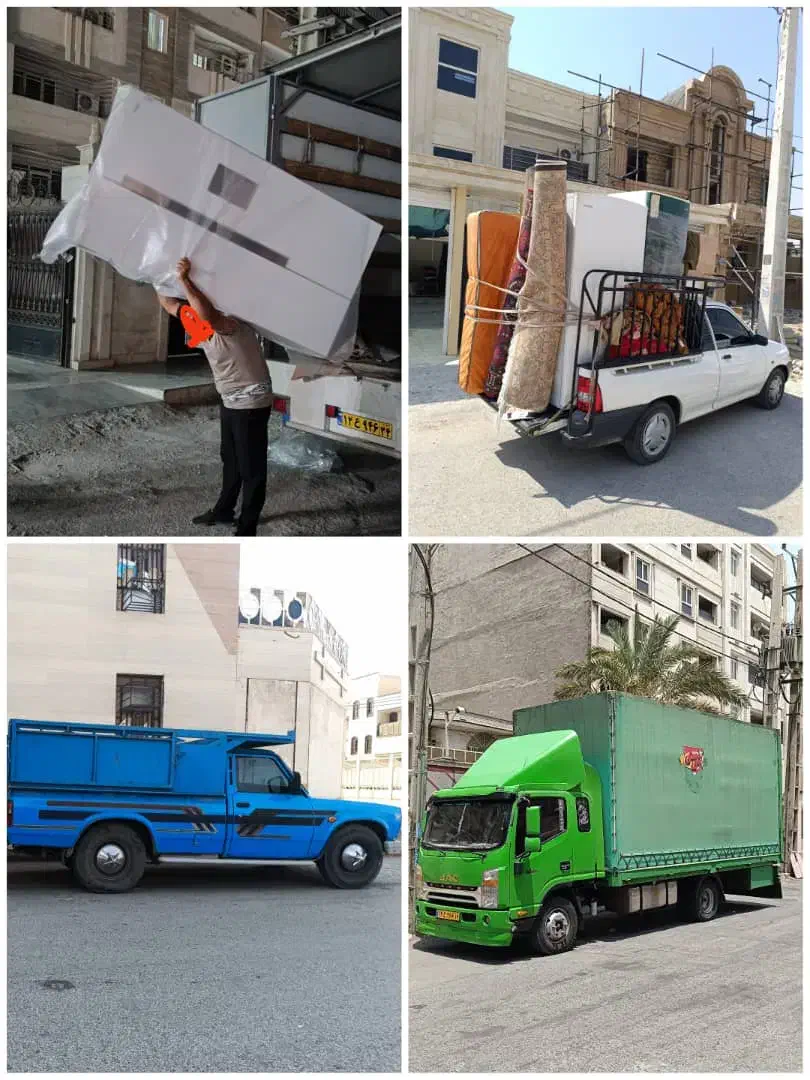 نیسان بار جحشه مسقف و روباز و ارسال کارگر|خدمات حمل و نقل|اهواز, گلستان|دیوار