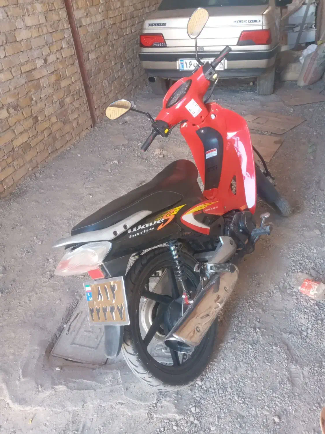 بیکلاچ مدل ۸۹ سالم|موتورسیکلت|بافت, |دیوار