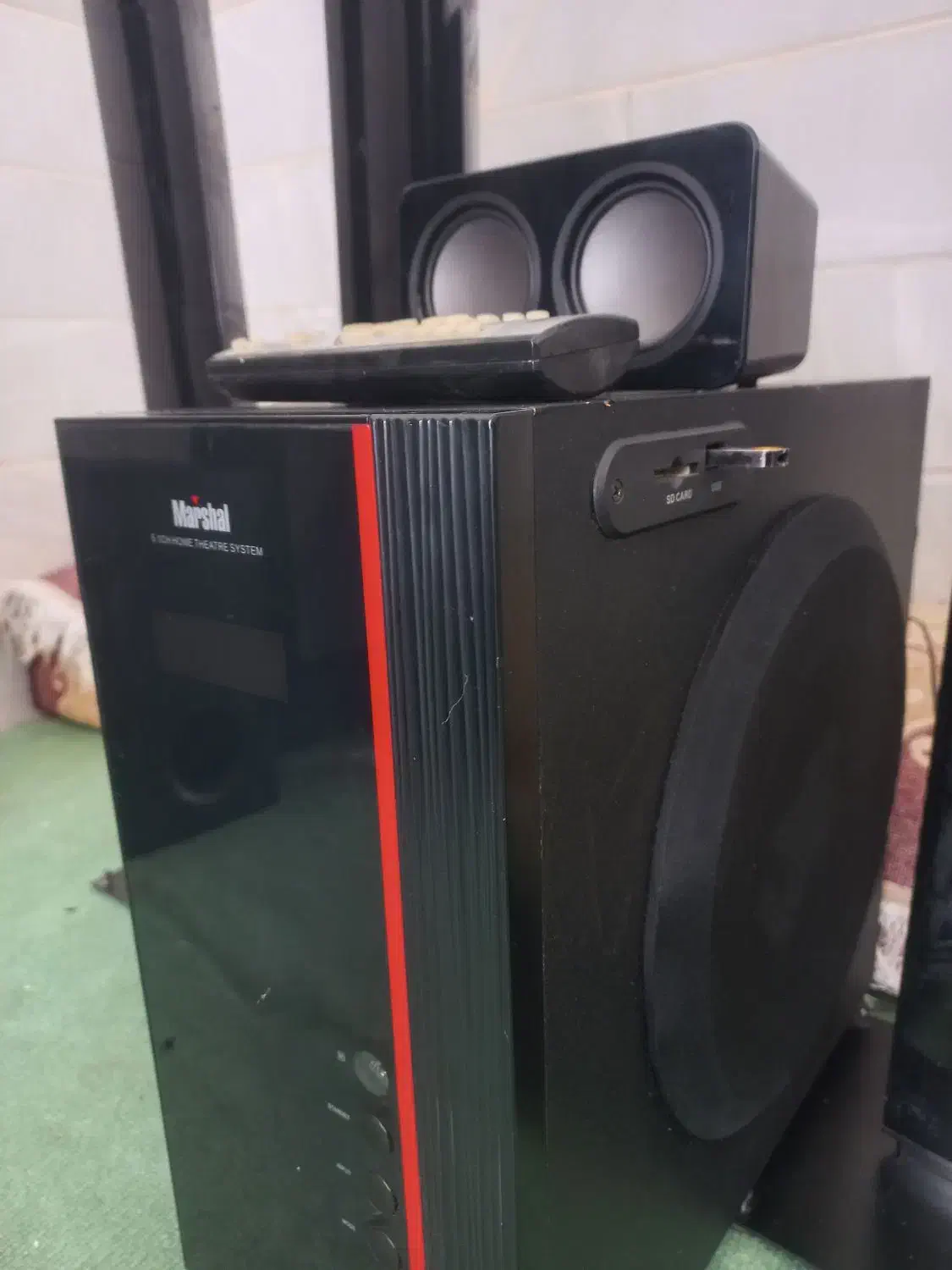 آمپلیفایر باباندمارک مارشال|گیتار، بیس، امپلیفایر|میبد, |دیوار