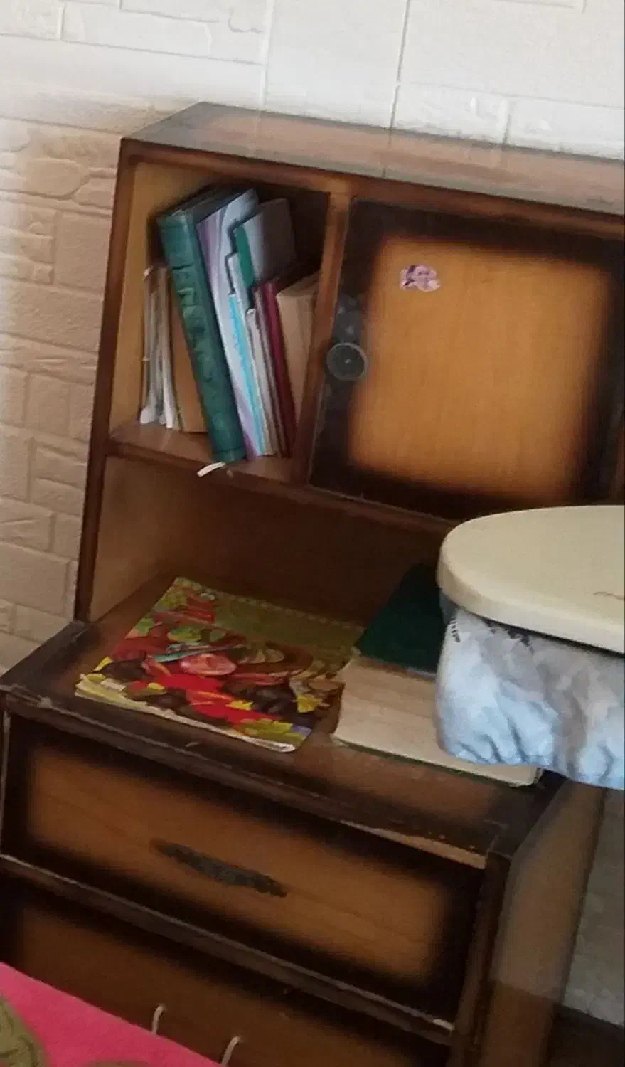 دو عدد کتابخانه کشو و کمد دار|کتابخانه، شلف، قفسه‌های دیواری|شیراز, معالی‌آباد|دیوار