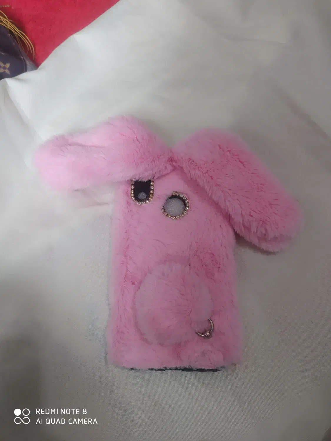 قاب گوشی a۸ صورتی به همراه بند|لوازم جانبی موبایل و تبلت|فردیس, شهرک ناز|دیوار