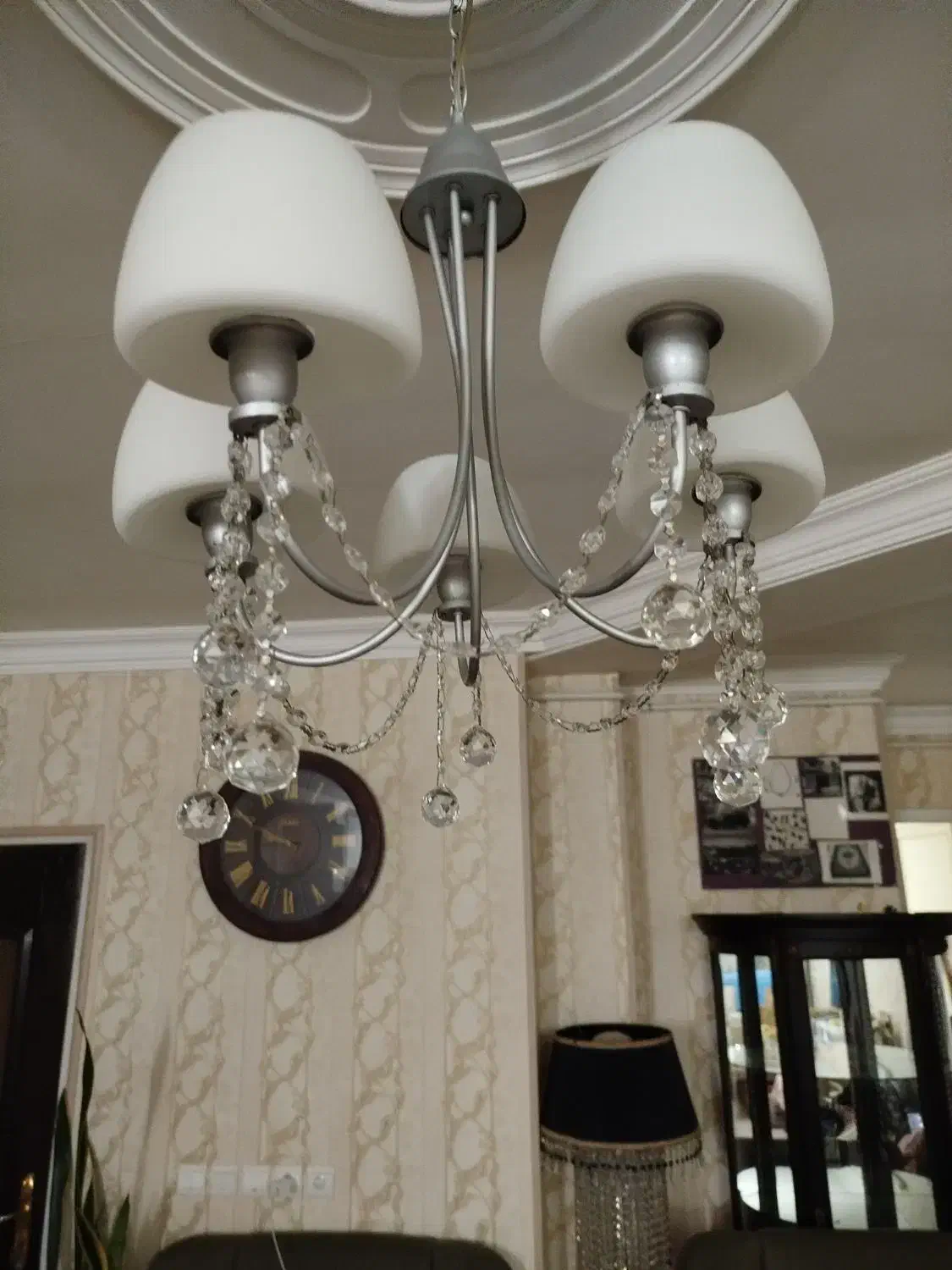 لوستر|لوستر و چراغ آویز|اردبیل, |دیوار