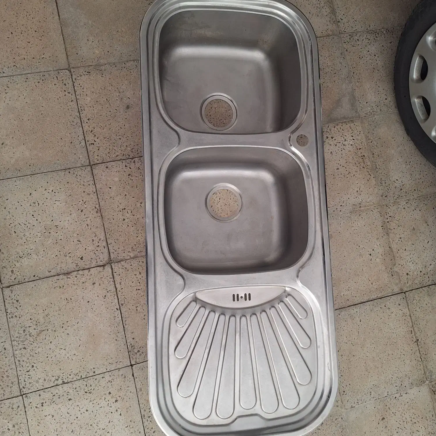 سینگ ظرفشویی تو کار|آب‌چکان و نظم‌دهنده ظروف|الوند, |دیوار