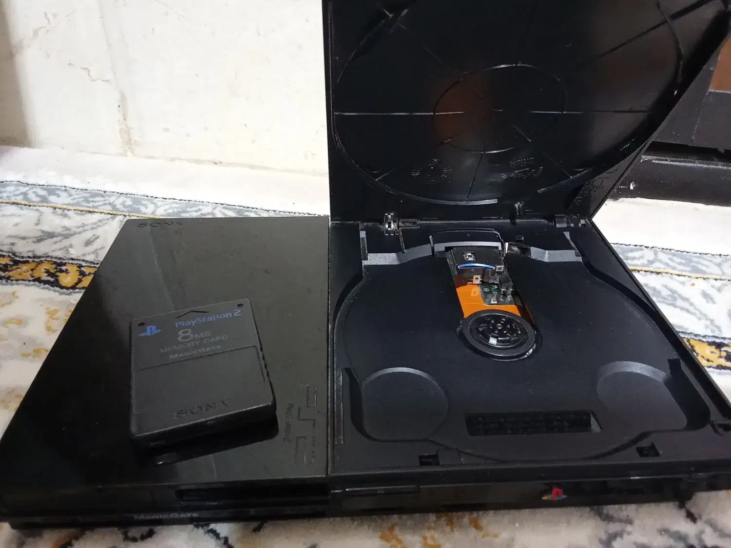 PS2 Slim سالم + یک دسته + چندبازی CD-خور|کنسول، بازی ویدئویی و آنلاین|مشهد, تلگرد|دیوار