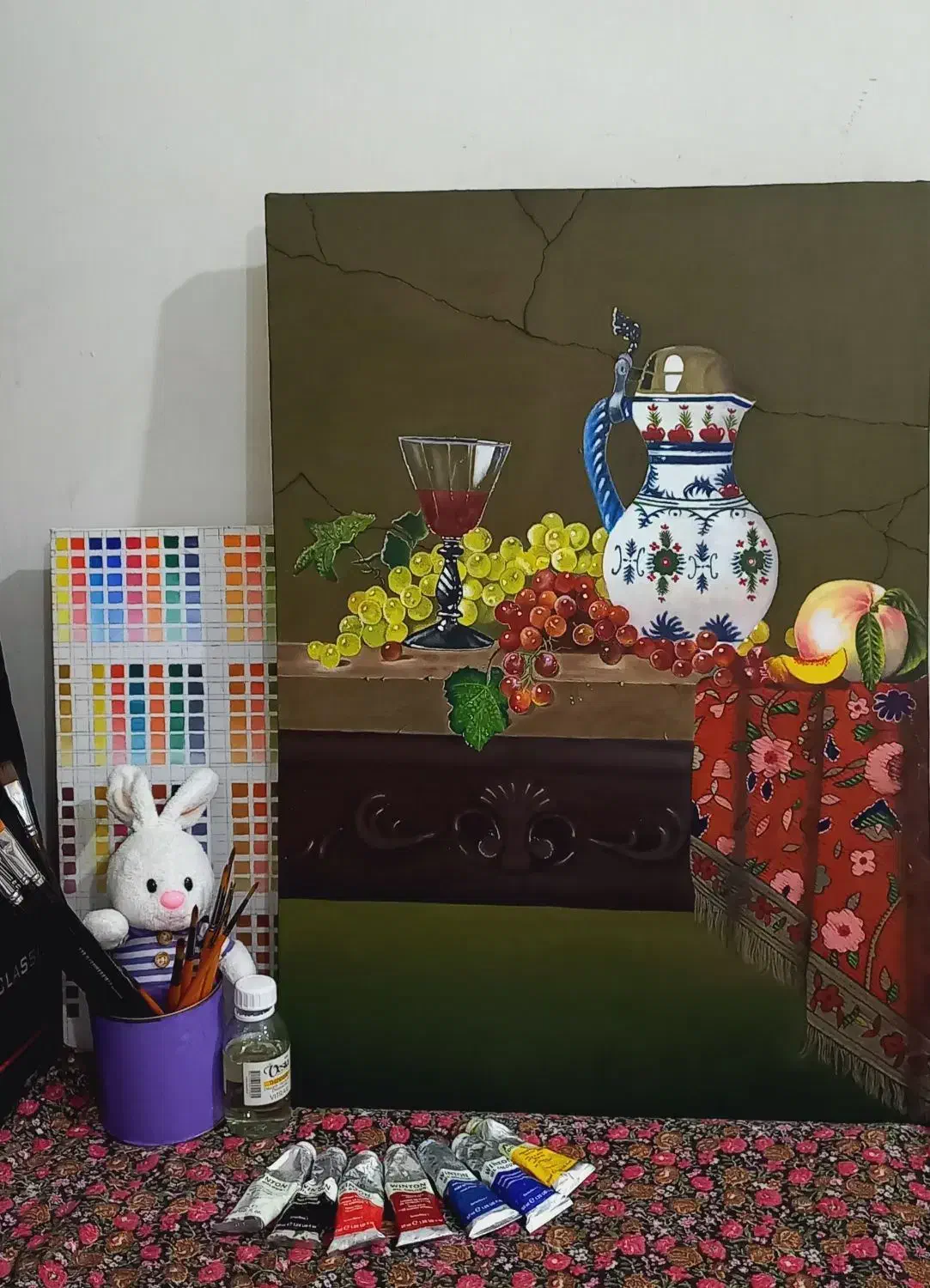 تابلو نقاشی رنگ روغن|تابلو، نقاشی، عکس|تهران, زعفرانیه|دیوار