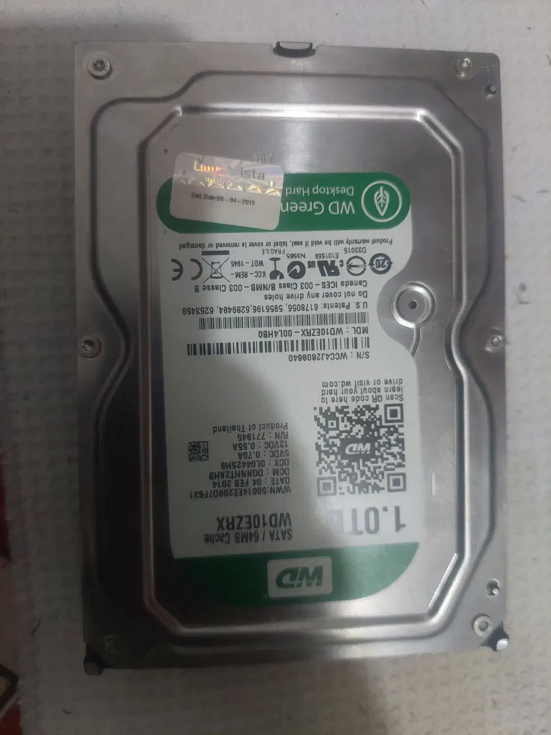 هارد 1 ترابایت|قطعات و لوازم جانبی رایانه|قم, شاه ابراهیم|دیوار