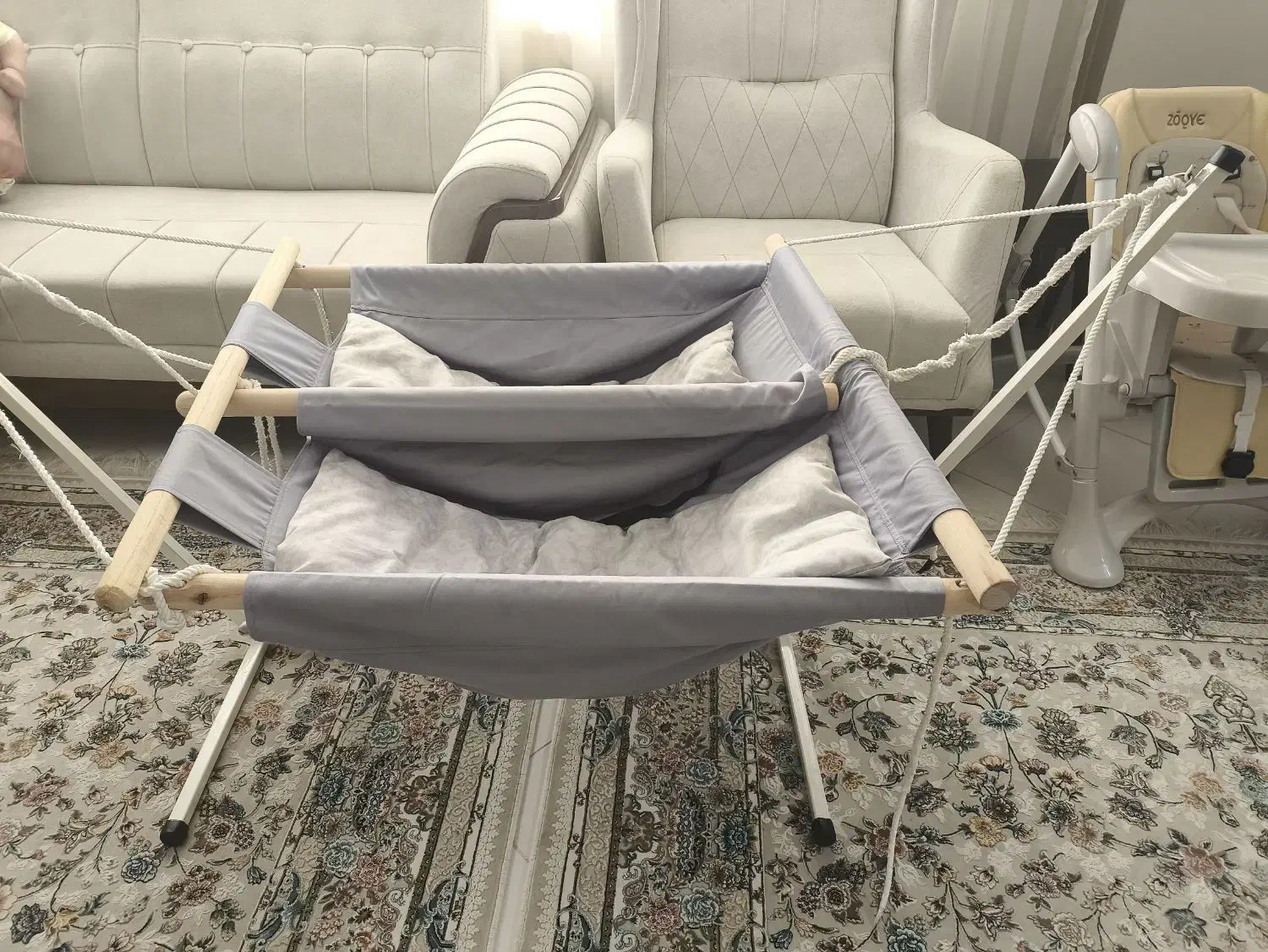 گهواره بانوچ دوقلو|تخت و صندلی بچه|طرقبه, |دیوار