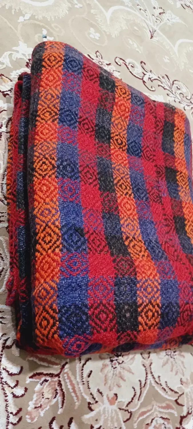 جاجیم دستبافت قدمت دار|گلیم، جاجیم، گبه|اقبالیه, |دیوار