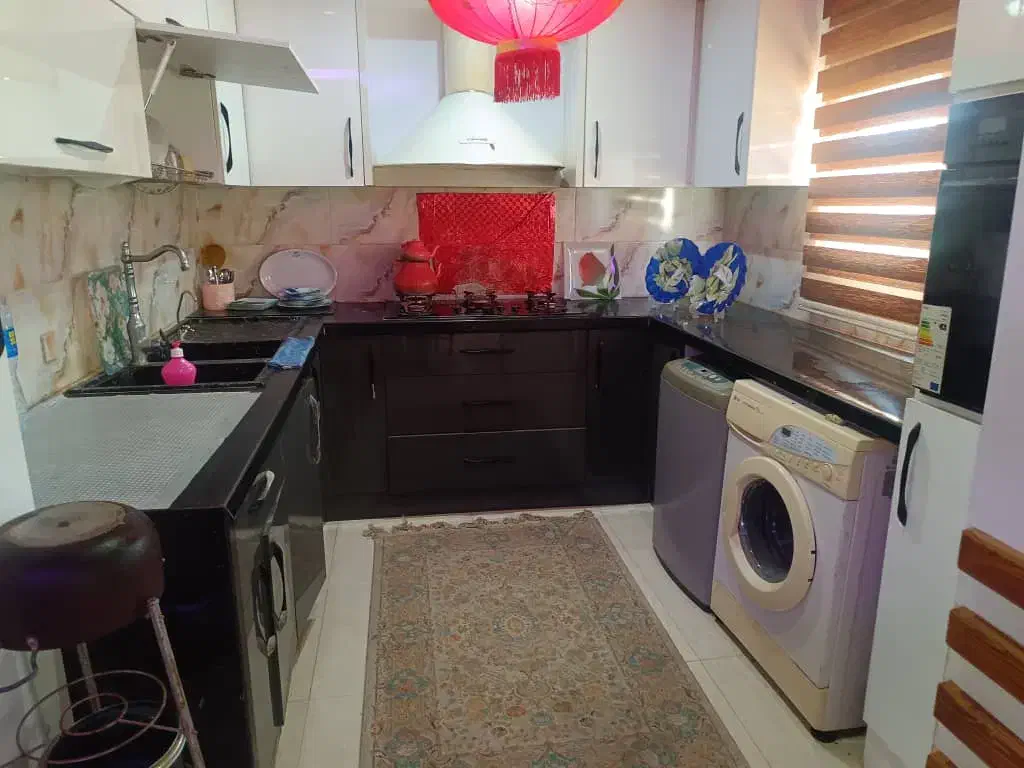 استخردار تریبلکس دوخوابه ویوی زیبا|اجارهٔ کوتاهمدت ویلا و باغ|فرح آباد, |دیوار