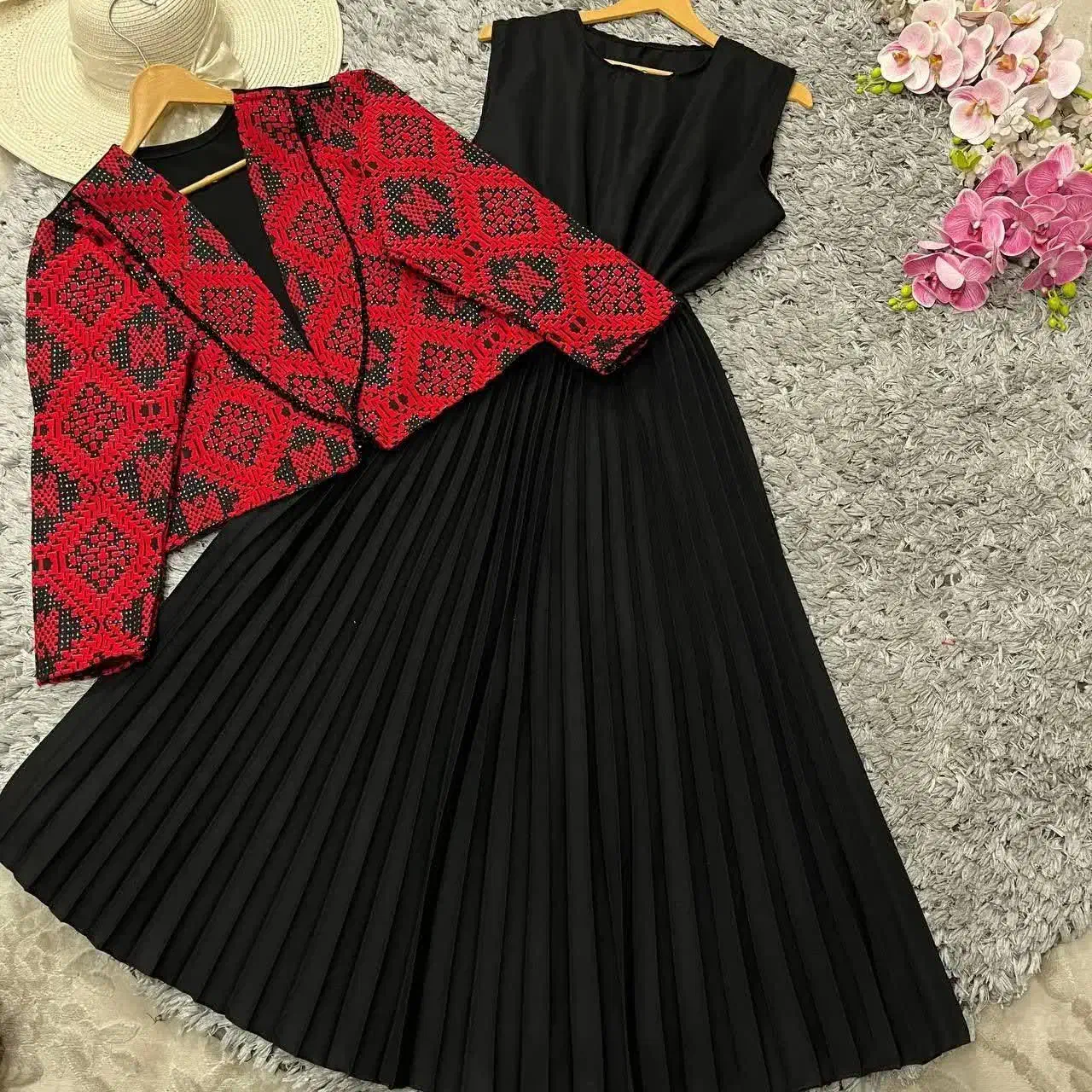 پیراهن پلیسه یلدایی|لباس|دامغان, |دیوار