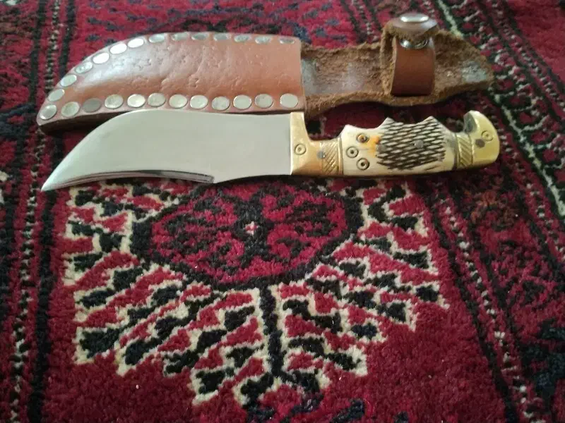 چاقو ترکمنی|کلکسیون اشیاء عتیقه|آزادشهر, |دیوار