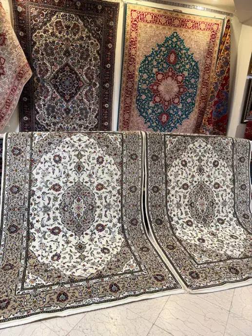 جفت قالیچه شادسر کاشان|فرش|تهران, پرواز|دیوار