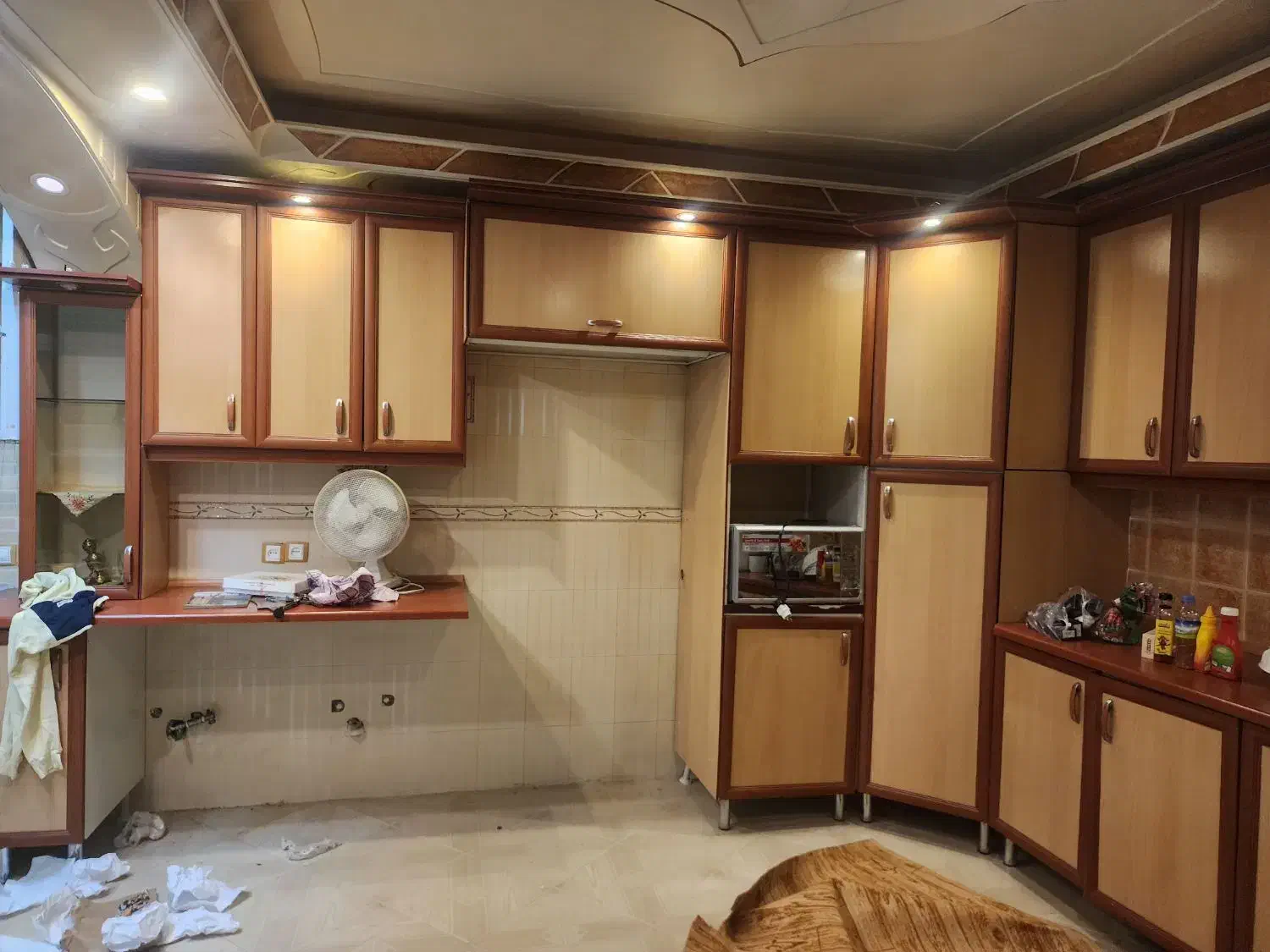 کابینت ام دی اف داخل فلز  هود سینک|آب‌چکان و نظم‌دهنده ظروف|کرج, فاز ۳ گوهردشت|دیوار