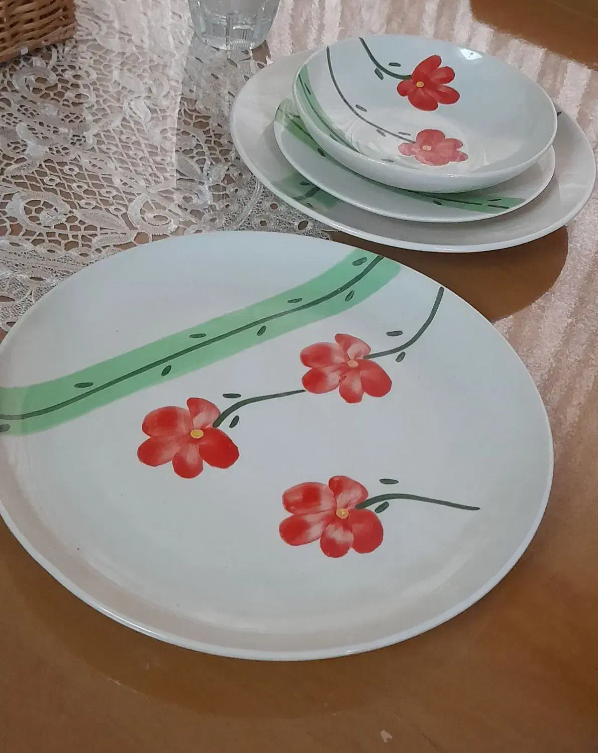 ظروف سرامیک میبد یزد|ظروف سرو و پذیرایی|رشت, فلسطین|دیوار