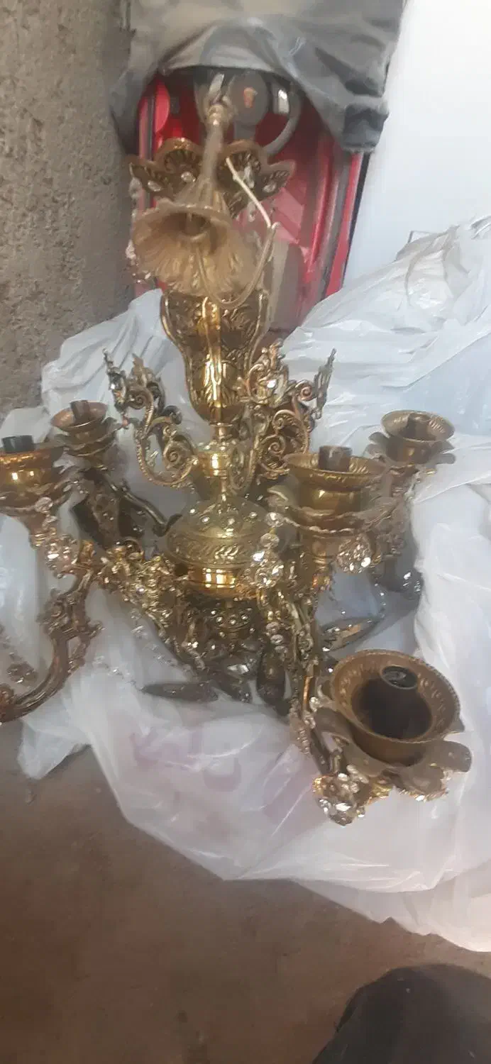 لوستر برنز|لوستر و چراغ آویز|کرج, گلشهر|دیوار