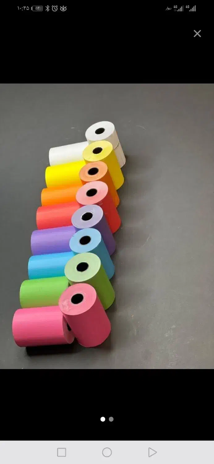 رول حرارتی 58 متری مخصوص فستفود و رستوران ها|لوازم التحریر|شاهینشهر, فردوسی|دیوار