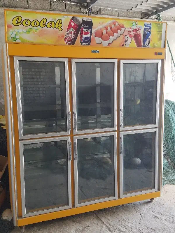 یخچال ۶درب مارک کولاک تمام استیل.|یخچال و فریزر|چابهار, |دیوار