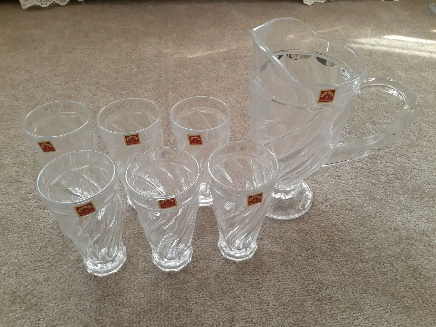 ظروف کریستال ست کامل|ظروف سرو و پذیرایی|محمدشهر, ولدآباد|دیوار