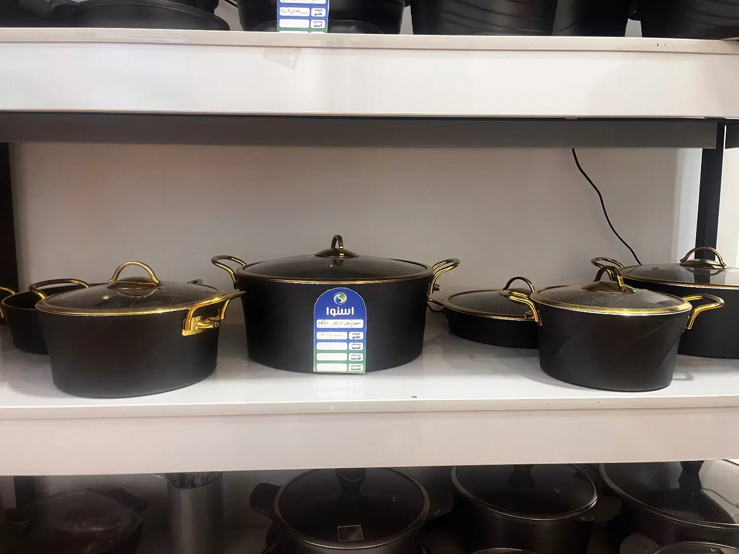 سرویس قابلمه جنس عالی قیمت مناسب قبل|ظروف پختوپز|گنبد کاووس, |دیوار