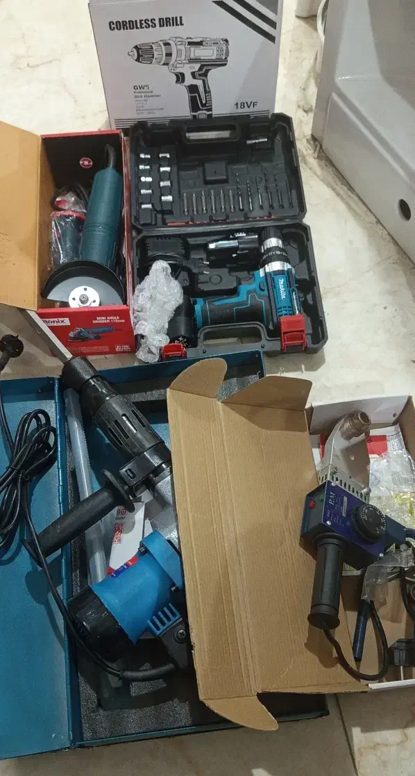 picor پیکور مینی فرز دریل شارژی اتو سنگ فرز|ابزارآلات|جیرفت, |دیوار