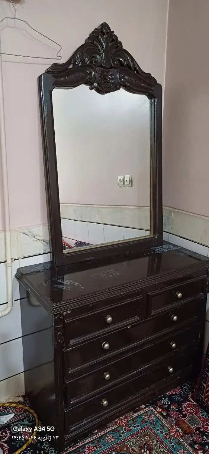 کمد باآینه|جاکفشی، کمد، دراور|پیر بکران, |دیوار