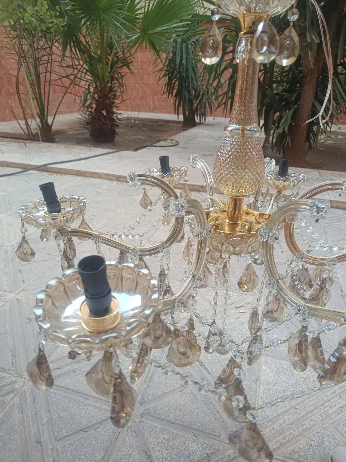 لوستر کرستال|لوستر و چراغ آویز|تهران, توحید|دیوار