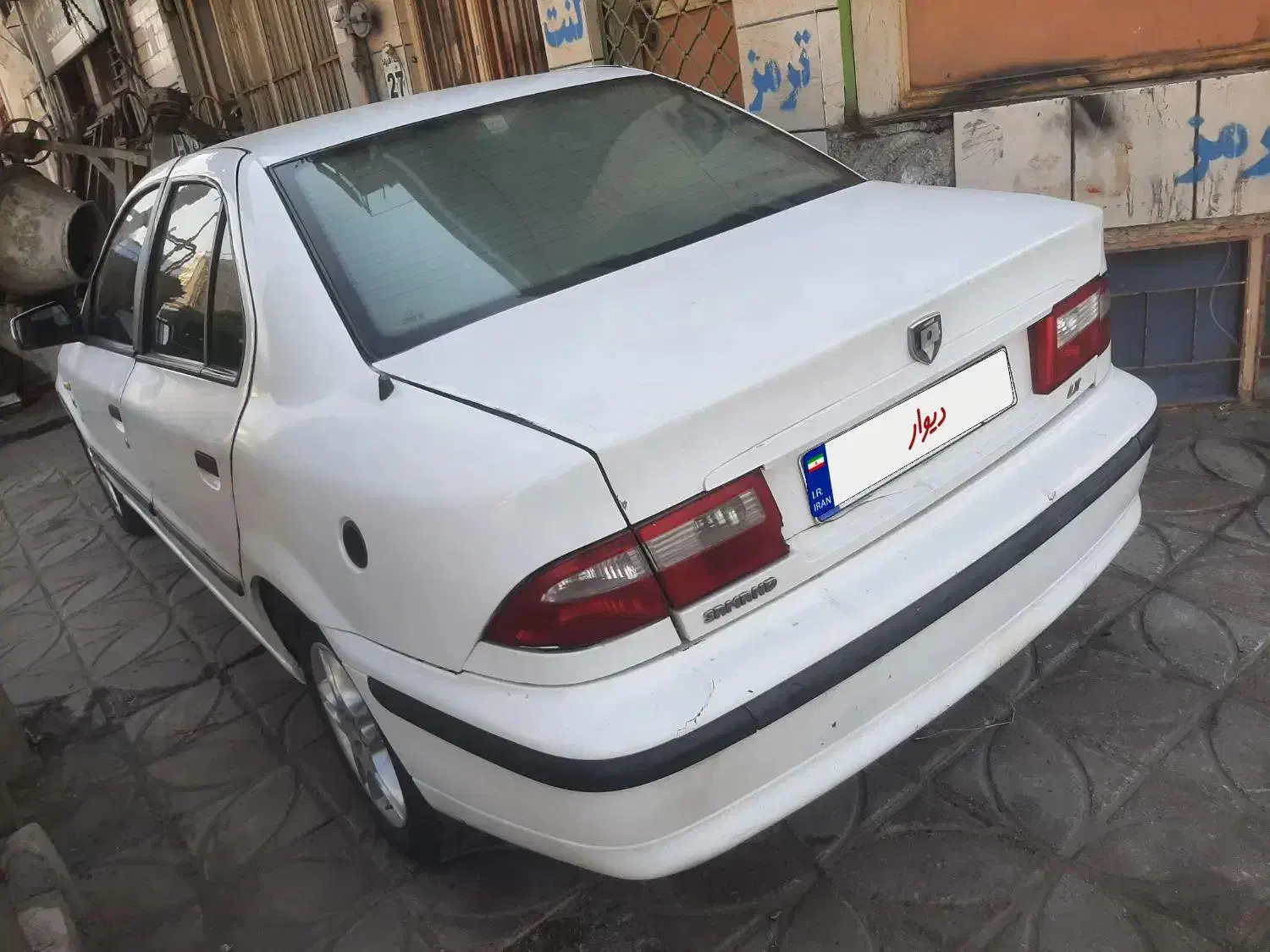 سمند سفید معمولی|خودرو سواری و وانت|مینودشت, |دیوار