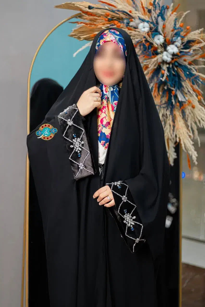 چادر عربی جواهر دوزی مدل آوان|لباس|قم, ارم|دیوار