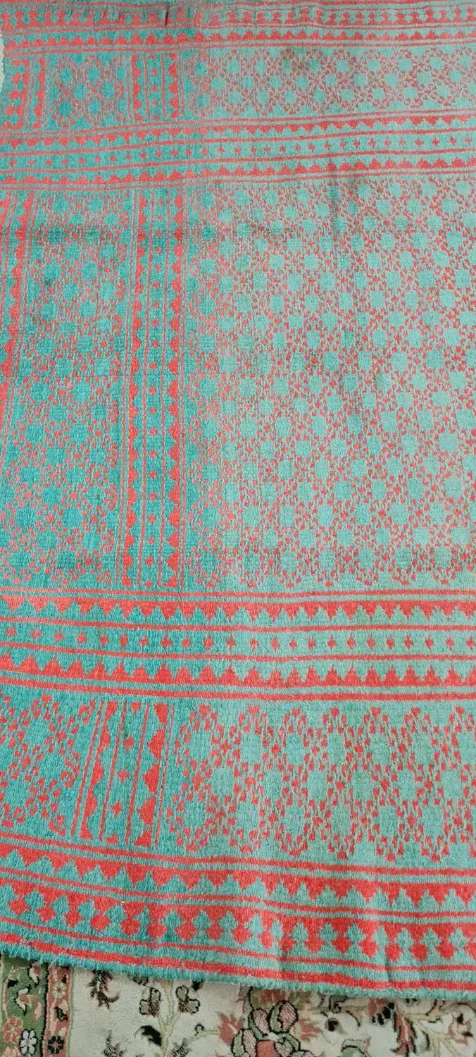 گلیم دو رو با قدمت بیش از صد سال|گلیم، جاجیم، گبه|ری, ولی آباد|دیوار