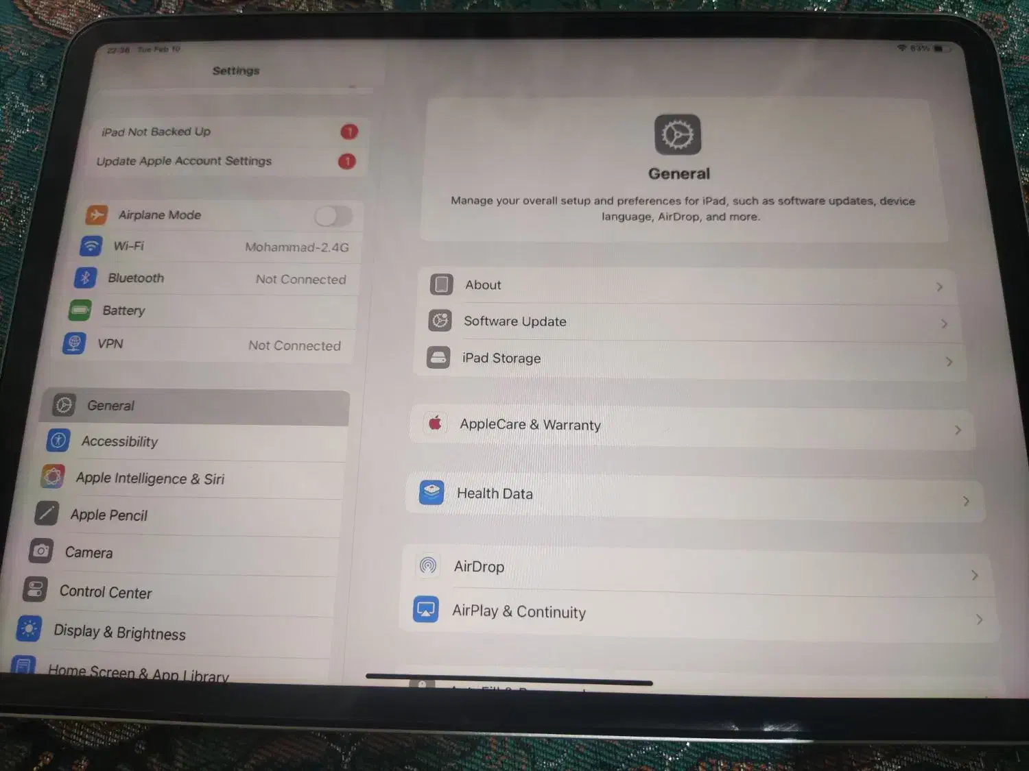 فروش ipad pro 2022|تبلت|کازرون, |دیوار
