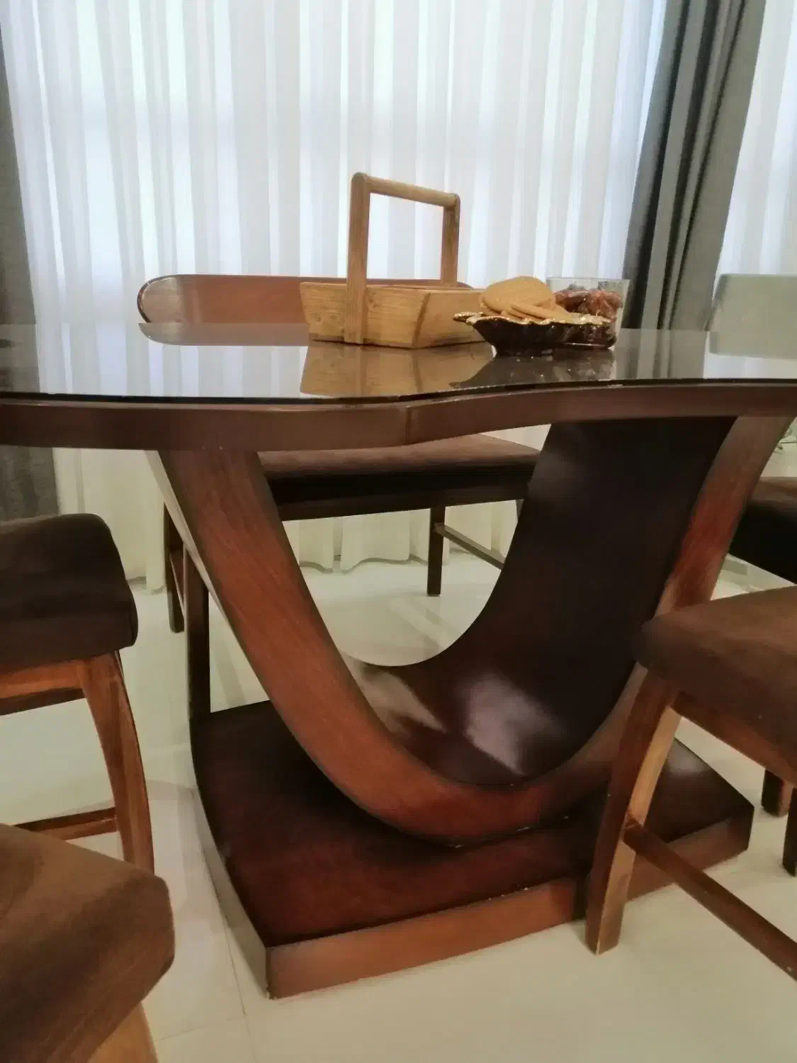 میز ناهار خوری 6 نفره خاص|میز و صندلی غذاخوری|مشهد, الهیه|دیوار