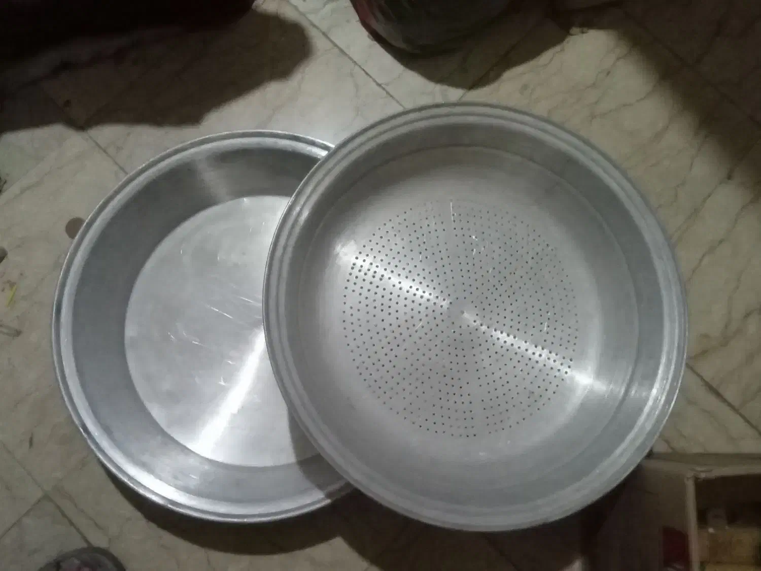 تشت وآبکش روحی کمترازیک سوم قیمت|ظروف پخت‌وپز|تهران, جنت‌آباد جنوبی|دیوار