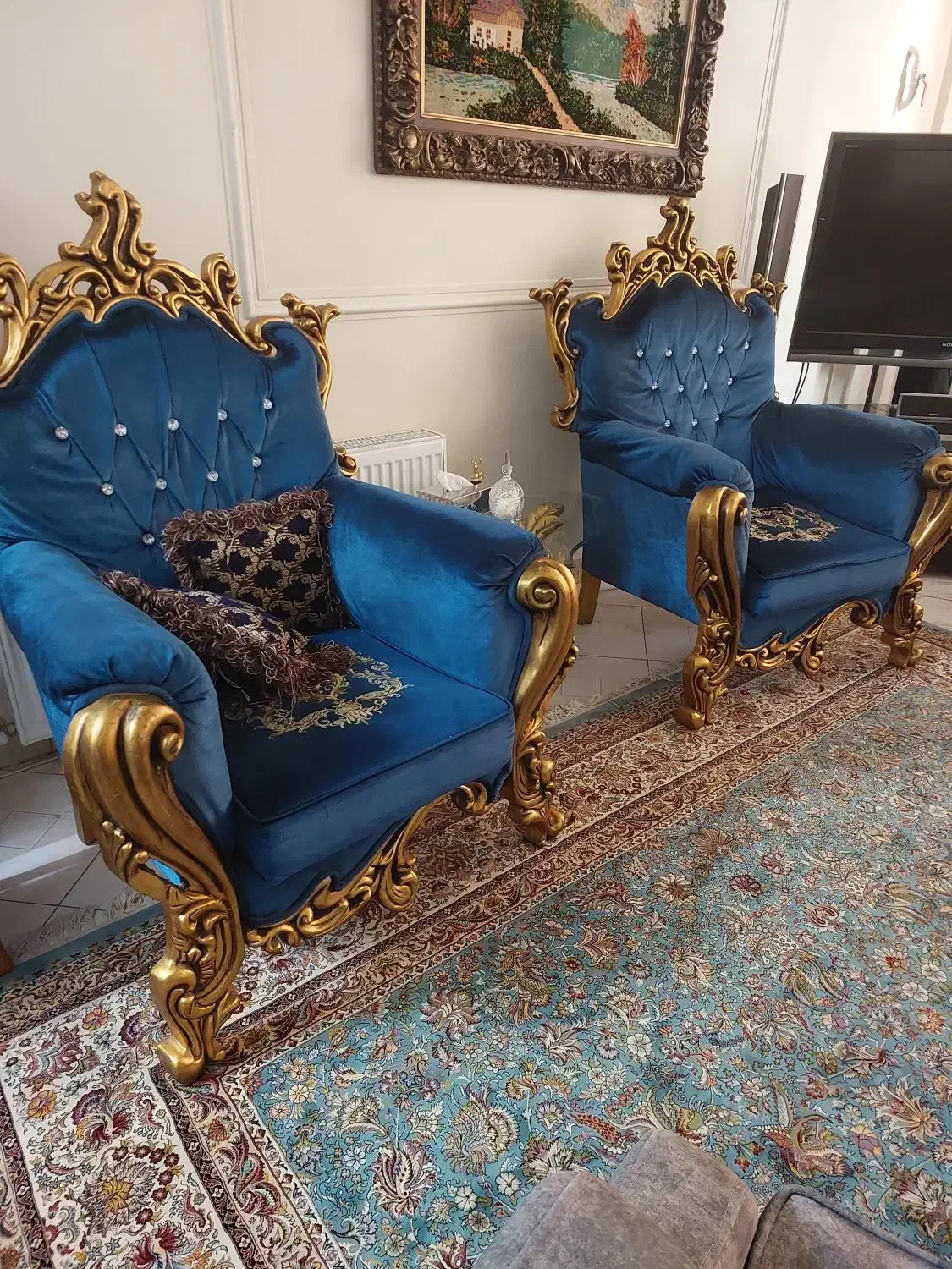 مبل 8 نفره|مبلمان خانگی و میز عسلی|ری, دیلمان|دیوار