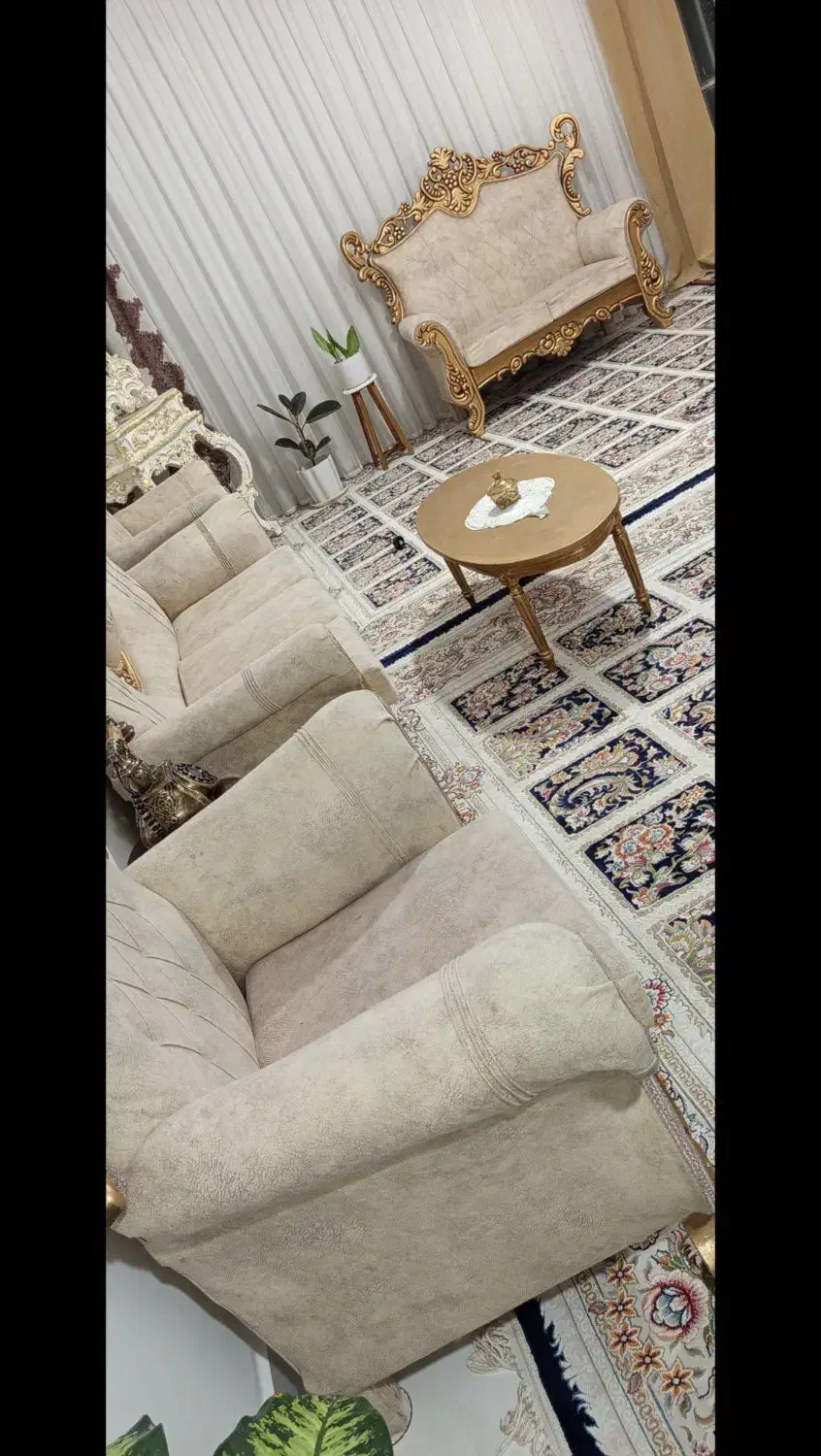 فروش مبل ۷ نفره|مبلمان خانگی و میز عسلی|تربت‌حیدریه, آبشار|دیوار